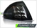 Přední blinkry BMW E46 sedan, touring, 1998-2001, LED černé black KPBM50