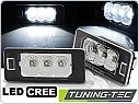 LED osvětlení SPZ, BMW E90, E91, E92, E93, E39, E60, E61, X5 E70, X6 E71, E82, E88  bílé led