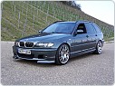 Plexi ofuky oken, deflektory, BMW E46, sedan, combi, přední