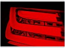 Zadní světla, lampy BMW E60, 2007-2009, LED BAR, červené, kouřové LDBMD7