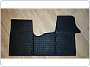 Gumové koberce, autokoberce Renault Trafic 2014-, 2021-, Opel Vivaro, Fiat Talento 2014-, Nissan NV300 14-