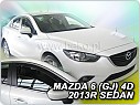 Plexi ofuky oken, deflektory, Mazda 6, GJ, sedan 2013- přední