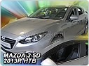 Plexi ofuky oken, deflektory Mazda 3, 2013- přední 