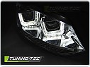 Přední světla, světlomety, lampy VW Polo 6R, 2009-2014, U-LED BAR, chrom, LPVWM9