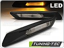 Boční blinkry LED BMW F10, F11, 2010-2013, černé lesklé KBBM22