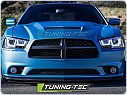 Přední světla Dodge Charger LX 2011-2015, U-LED Bar, chrom, LPDO13