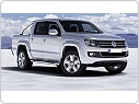 Gumové koberce, autokoberce sada VW Amarok 2011-2022