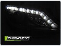 Přední světla Seat Ibiza 2008-2012, LED + LED blinkr, černé black, LPSE34