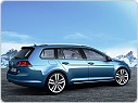 Plexi ofuky oken VW Golf 6 VI, combi 5dveř. přední