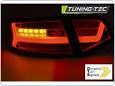 ZADNÍ SVĚTLA AUDI A6, 2001-2011, červeno kouřové, led bar LDAUF3