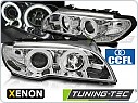 Přední světla CCFL Angel eyes D2S xenon BMW E46 coupe,cabrio 2003-2006 chrom