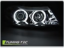 Přední světla angel eyes CCFL BMW E90,91 2005-2008 chrom