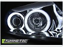 Přední světla angel eyes CCFL BMW E90,91 2005-2008 chrom