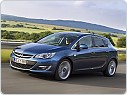 Gumové koberce, autokoberce sada OPEL Astra J 2010-2015