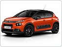 Gumové koberce, autokoberce sada CITROEN C3 2017-, 2022-