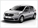 Gumové koberce, autokoberce sada Dacia Sandero 2012-