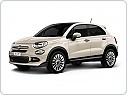 Gumové koberce, autokoberce sada FIAT 500X 2015-