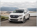 Gumové koberce, autokoberce sada FORD Edge 2016-