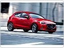 Gumové koberce, autokoberce sada MAZDA 2, 2015-