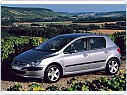 Gumové koberce, autokoberce sada PEUGEOT 307 2001-2009