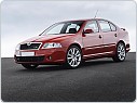 Gumové koberce, autokoberce sada ŠKODA Octavia 2, 2004-2013 slabé