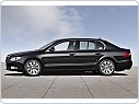 Gumové koberce, autokoberce sada ŠKODA Superb 2, 2009-2014