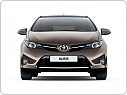 Gumové koberce, autokoberce sada TOYOTA Auris 2012-