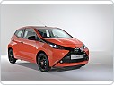 Gumové koberce, autokoberce sada TOYOTA Aygo, 2015-