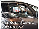 Plexi ofuky oken Renault Scenic IV, 2017- přední