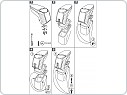 Loketní opěrka LUX 2 Honda Jazz 2, 2008-2014, černá