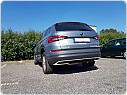 Škoda Kodiaq - NEREZ chrom lišty zadního difuzoru SPORTLINE look - OMTEC