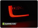 Zadní světla VW Polo 2009-2013, červeno kouřové, LED BAR