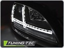 Přední světla Audi TT, 2006-2010, S led dynamickým blinkrem, xenon, černé