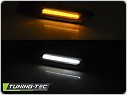 Boční blinkry LED BMW E60, E90, E82 - F10 style černé lesklé