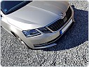 Škoda Octavia III Facelift 2017-  nástavec předního nárazníku GLOSSY BLACK