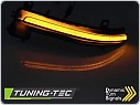 LED DYNAMICKÉ BLIKAČE, Blinkry do zrcátek BMW, F20, F22, F30, F31, F32, F33, F36, E84 kouřové