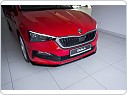 Škoda Scala - přední plastový spoiler DTM - V3 - GLOSSY BLACK