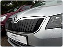 Škoda Superb II Facelift 2015-2017  - zimní clona přední masky KI-R - GLOSSY BLACK