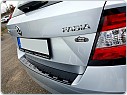 Škoda Fabia III HB facelift 2018- ochranný panel zadního nárazníku - Design VV - GLOSSY BLACK