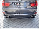 Maxton Design splittery zadního nárazníku pro BMW X5 E70, facelift M-pack 2010-2013